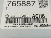 2017-2019 Chevrolet Sonic PCM Engine Control Computer ECU ECM PCU OEM P/N:12668986 E78 12670309 Fits Fits 2017 2018 2019 202