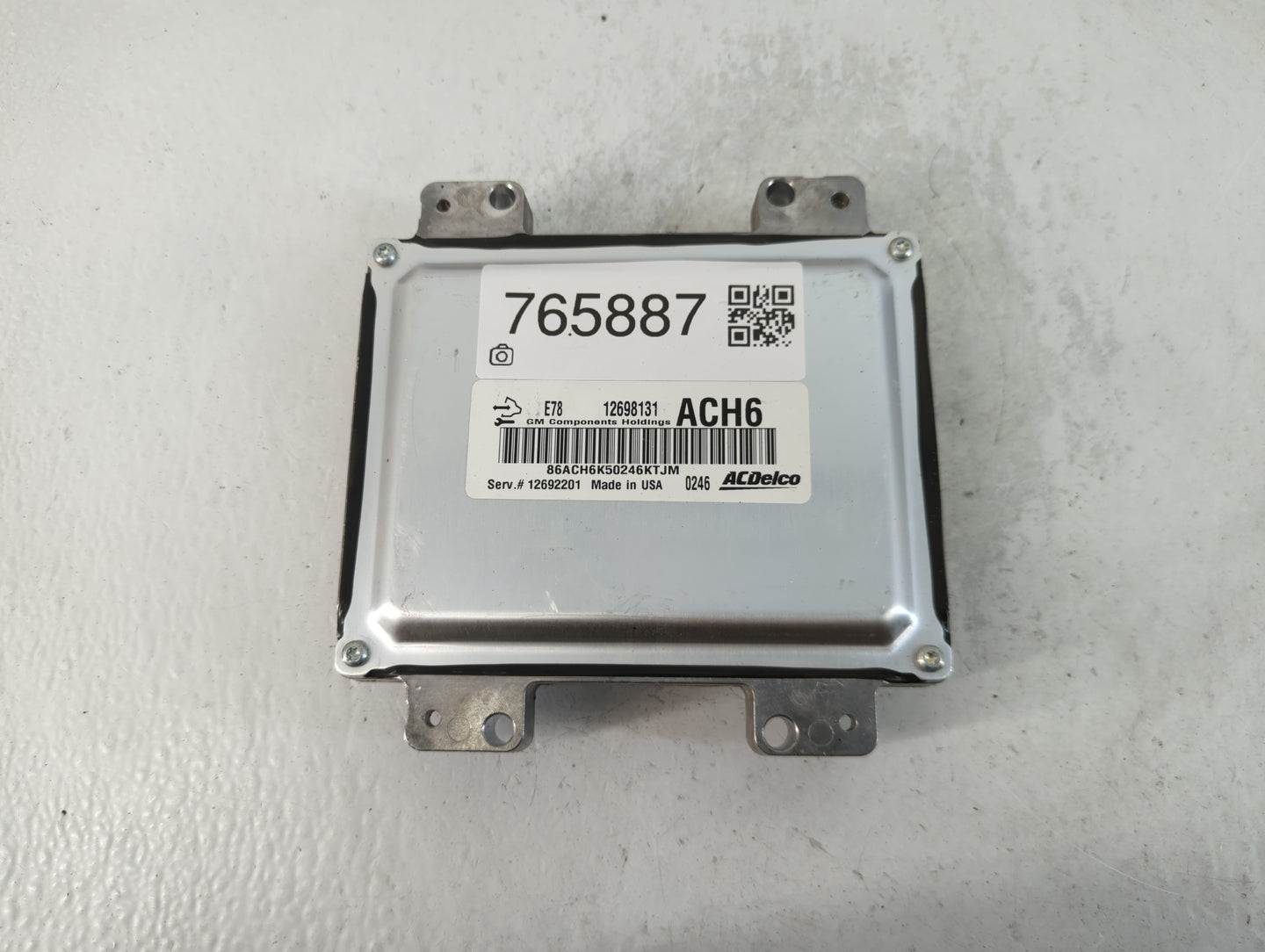 2017-2019 Chevrolet Sonic PCM Engine Control Computer ECU ECM PCU OEM P/N:12668986 E78 12670309 Fits Fits 2017 2018 2019 202