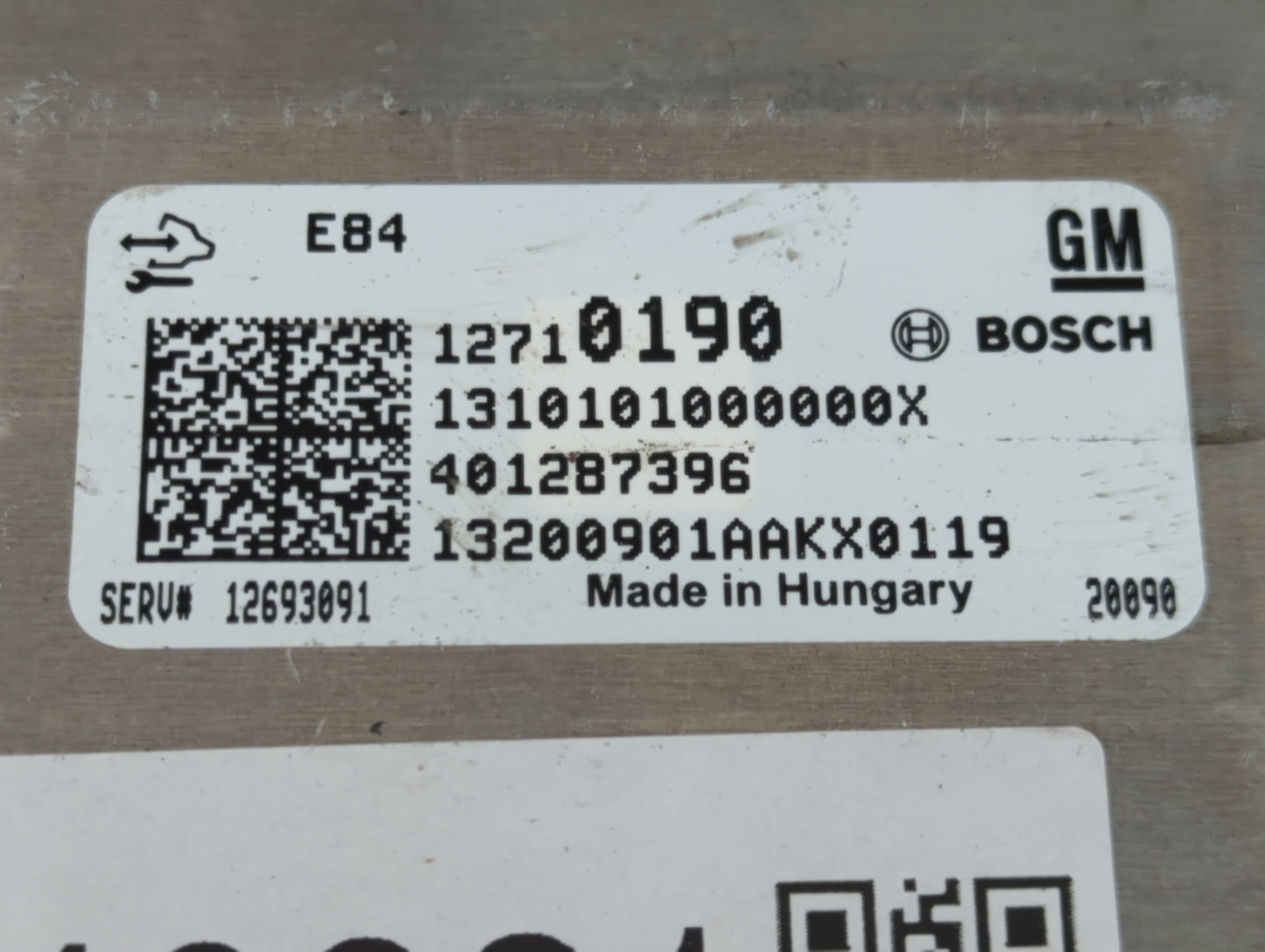 2019-2022 Chevrolet Spark PCM Engine Control Computer ECU ECM PCU OEM P/N:12710190 Fits Fits 2019 2020 2021 2022 OEM Used Au