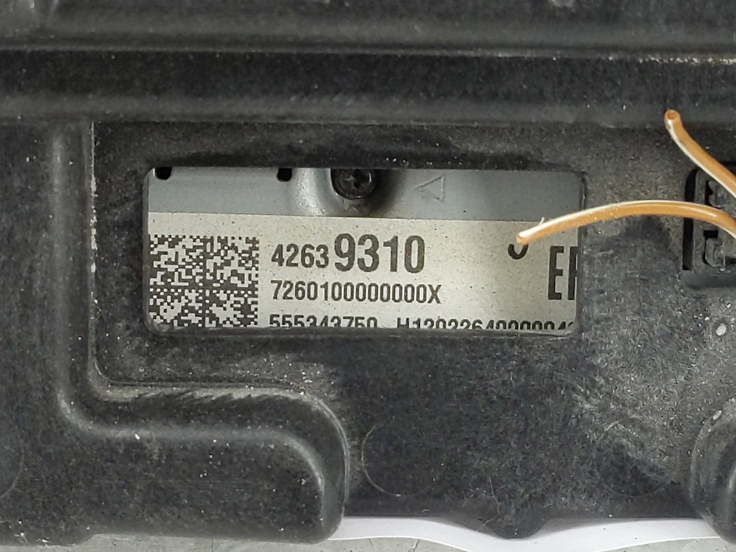 2021 Chevrolet Spark Radio AM FM Cd Player Receiver Replacement P/N:42639310 Fits OEM Used Auto Parts - Oemusedautoparts1.co