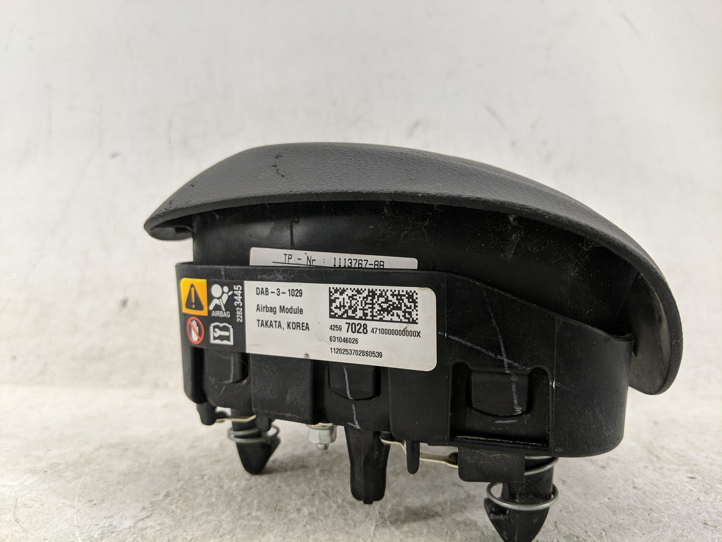 2017-2022 Chevrolet Spark Air Bag Driver Left Steering Wheel Mounted - Oemusedautoparts1.com