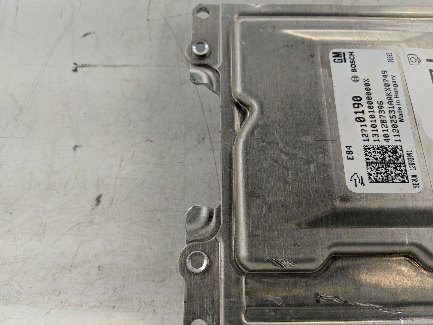 2019-2022 Chevrolet Spark PCM Engine Control Computer ECU ECM PCU OEM P/N:12710190 Fits Fits 2019 2020 2021 2022 OEM Used Au