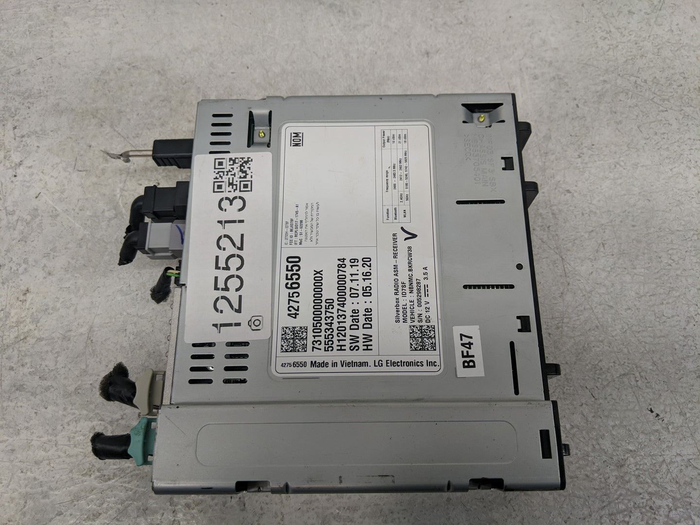 2020-2022 Chevrolet Spark Radio AM FM Cd Player Receiver Replacement P/N:42756550 Fits Fits 2020 2021 2022 OEM Used Auto Par