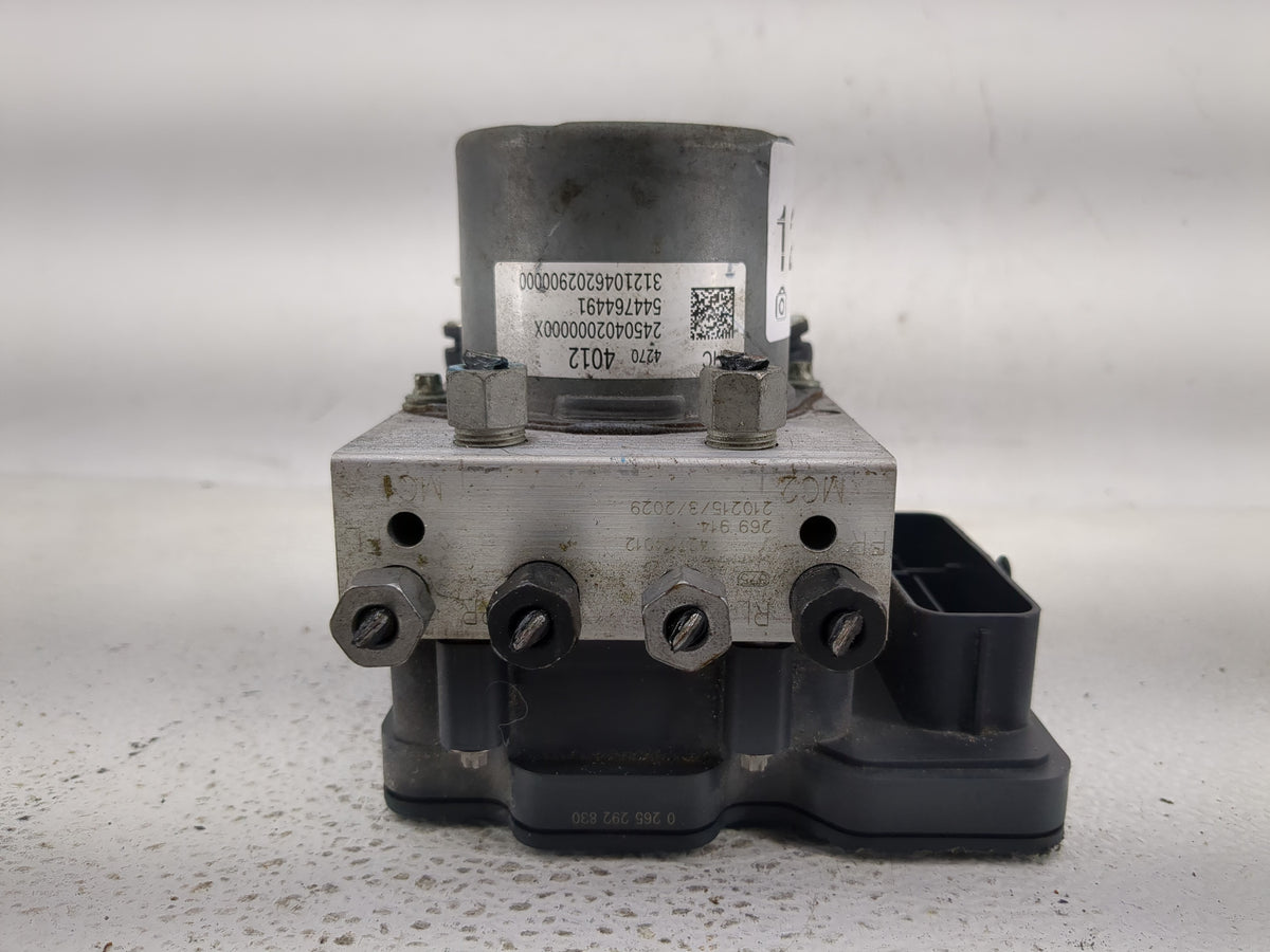 2019-2022 Chevrolet Spark Anti-Lock Brake ABS Pump Module Actuator OEM P/N:42704012 Fits Fits 2019 2020 2021 2022 OEM Used A