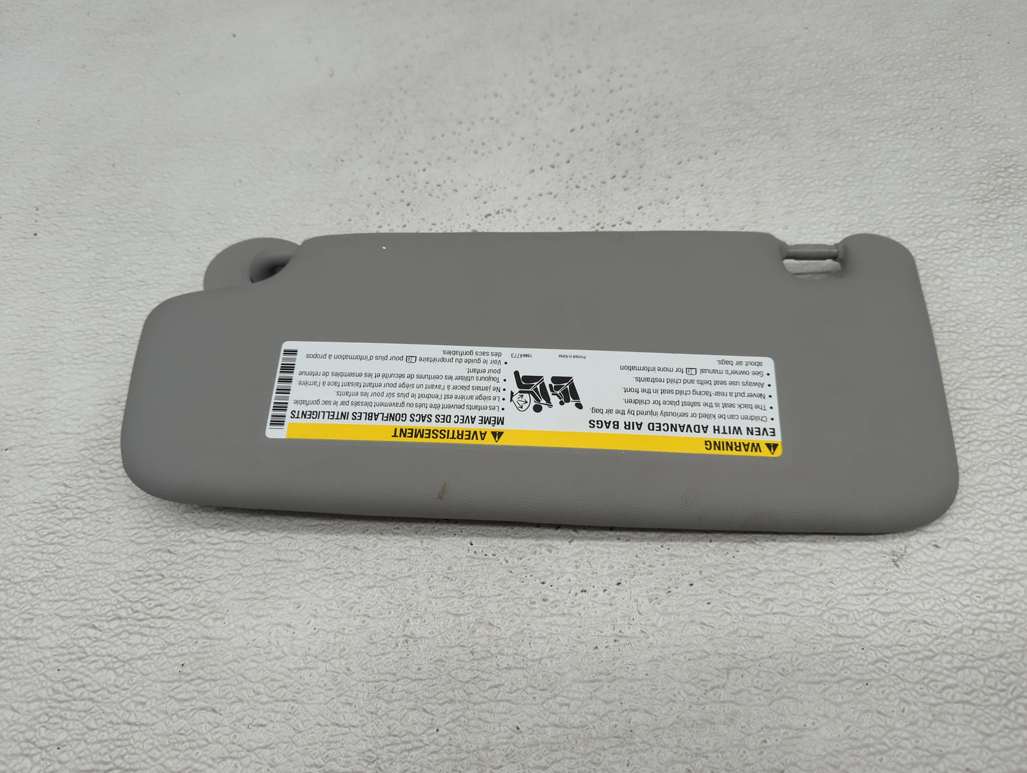 2016-2022 Chevrolet Spark Sun Visor Shade Replacement Passenger Right Mirror Fits Fits 2016 2017 2018 2019 2020 2021 2022 OE