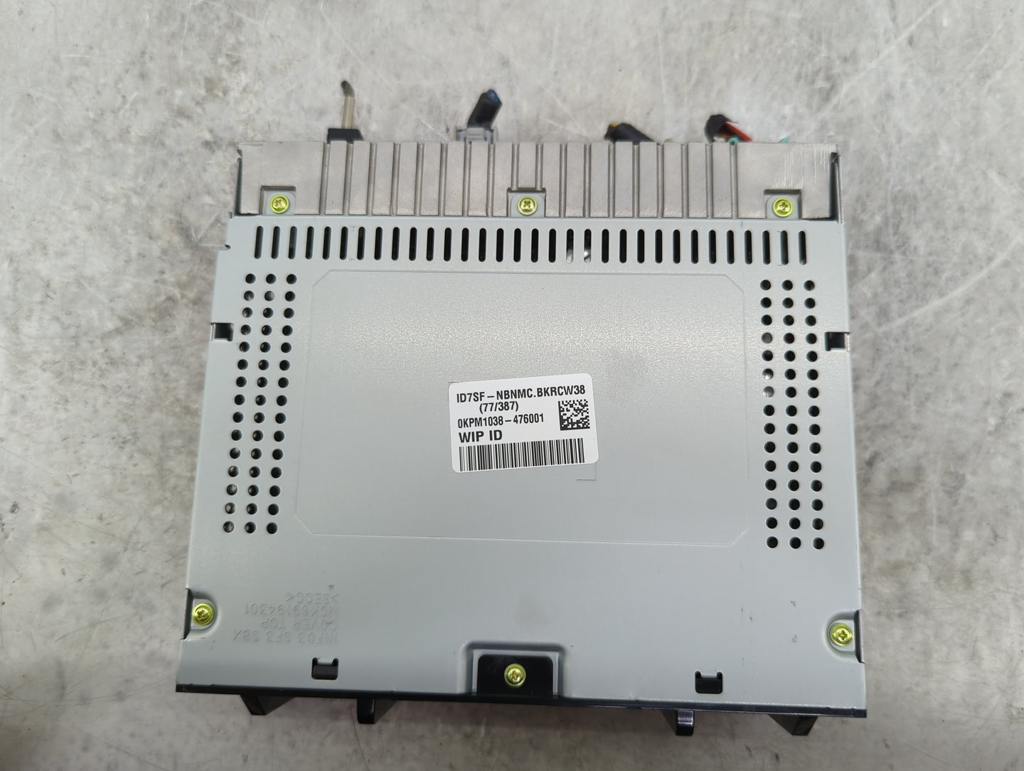 2020-2022 Chevrolet Spark Radio AM FM Cd Player Receiver Replacement P/N:42756550 7310500000000X Fits Fits 2020 2021 2022 OE