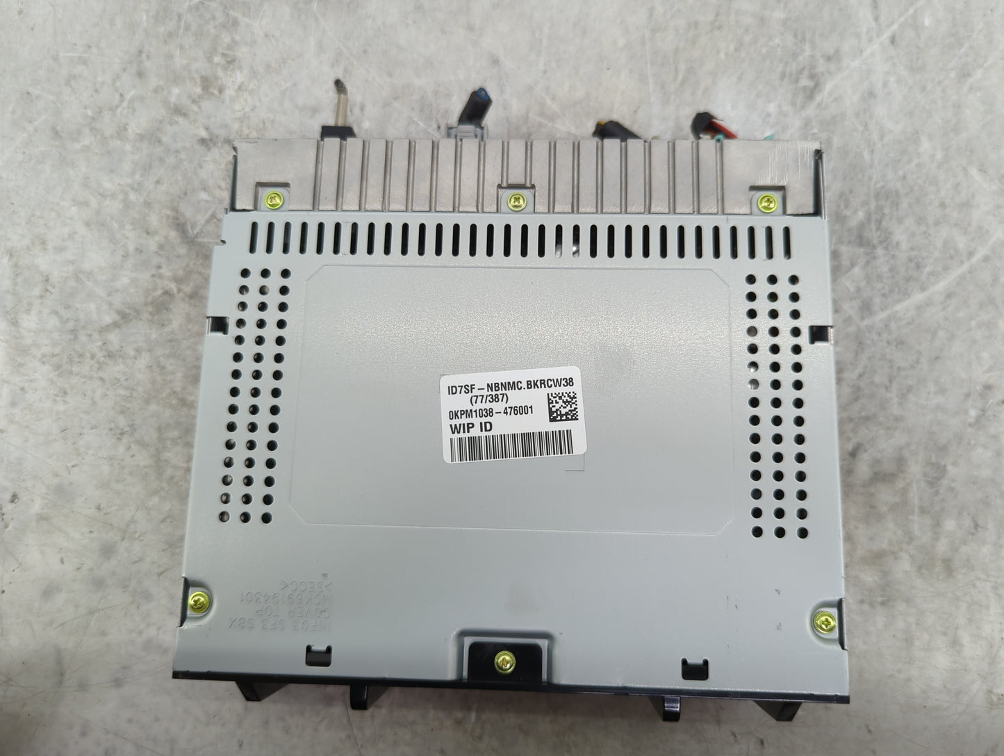 2020-2022 Chevrolet Spark Radio AM FM Cd Player Receiver Replacement P/N:42756550 7310500000000X Fits Fits 2020 2021 2022 OE