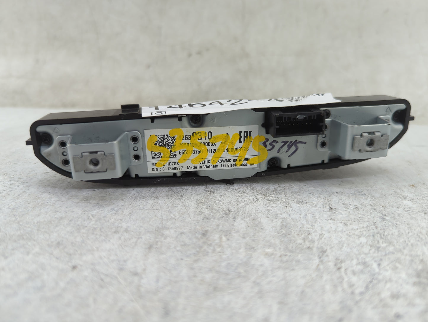 2020-2022 Chevrolet Spark Radio Control Panel 1464244 - Oemusedautoparts1.com