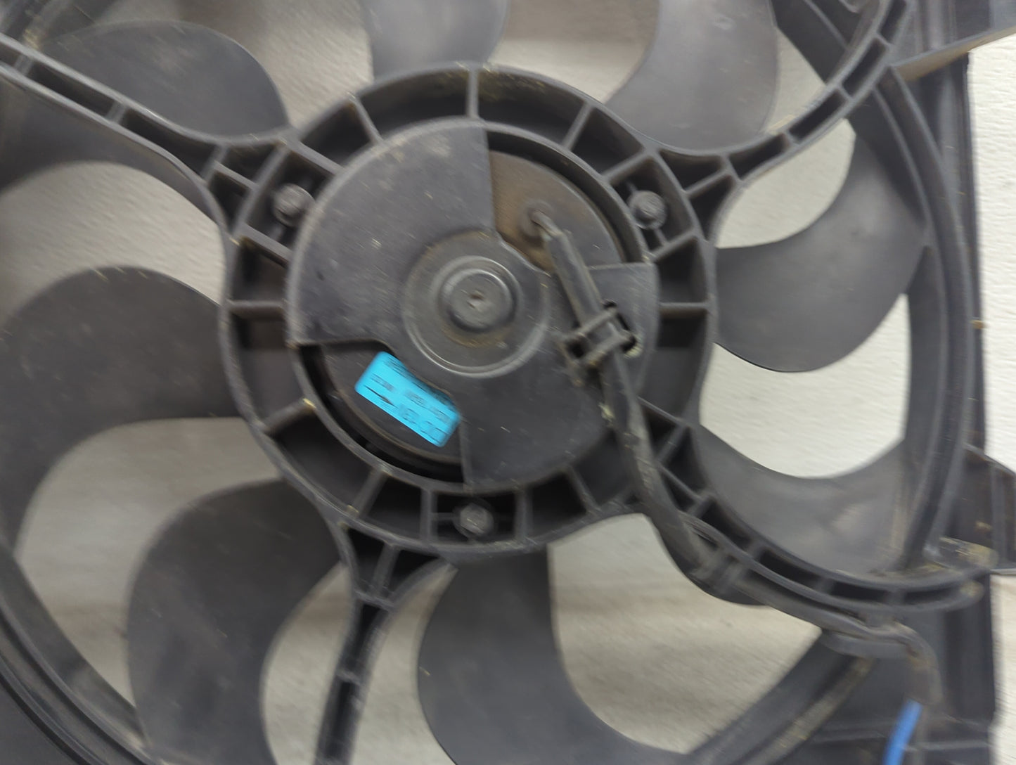 2016-2022 Chevrolet Spark Electric Radiator Cooling Fan Motor Assembly Fits Fits 2016 2017 2018 2019 2020 2021 2022 OEM Used