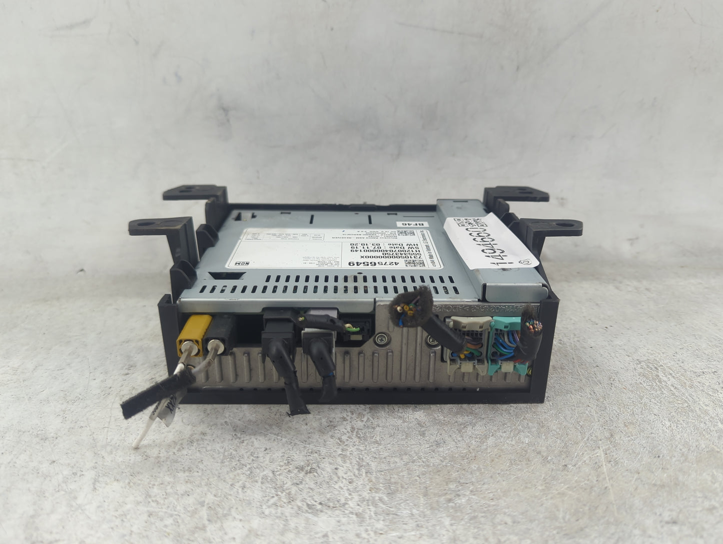 2020-2022 Chevrolet Spark Radio AM FM Cd Player Receiver Replacement P/N:42756549 7310500000000X Fits Fits 2020 2021 2022 OE