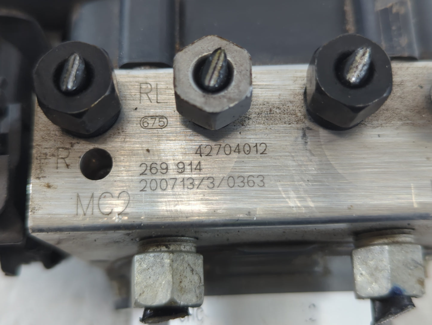 2019-2022 Chevrolet Spark ABS Pump Control Module Replacement P/N:42704012 Fits Fits 2019 2020 2021 2022 OEM Used Auto Parts