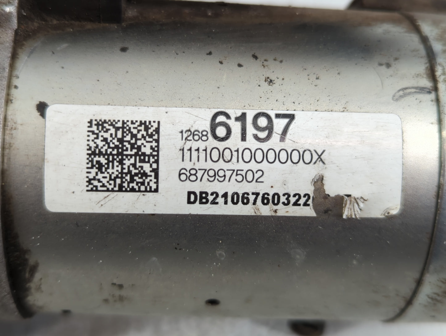 2018-2022 Chevrolet Spark Car Starter Motor Solenoid OEM P/N:12686197 Fits Fits 2018 2019 2020 2021 2022 OEM Used Auto Parts