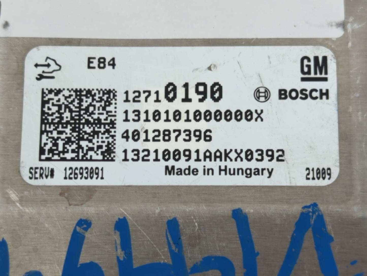 2019-2022 Chevrolet Spark PCM Engine Control Computer ECU ECM PCU OEM P/N:12710190 Fits Fits 2019 2020 2021 2022 OEM Used Au