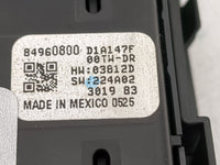 2021-2022 Chevrolet Tahoe Master Power Window Switch Replacement Driver Side Left P/N:84960800 Fits Fits 2021 2022 OEM Used 