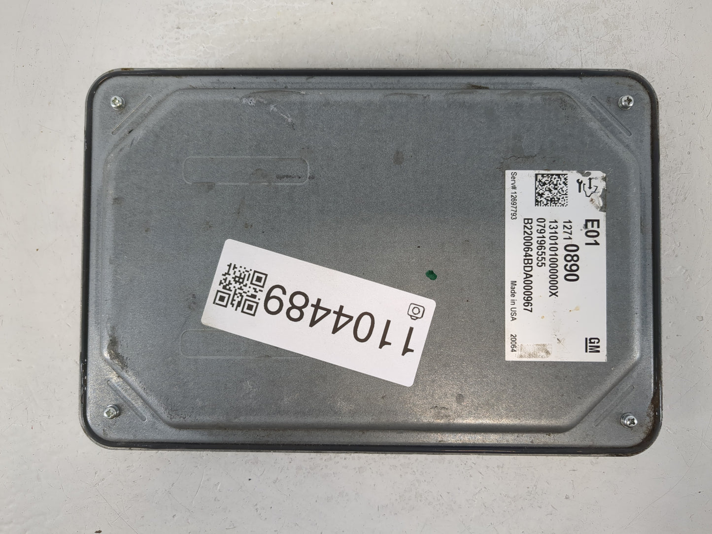 2021-2022 Chevrolet Trailblazer PCM Engine Control Computer ECU ECM PCU OEM P/N:12710890 Fits Fits 2020 2021 2022 OEM Used A