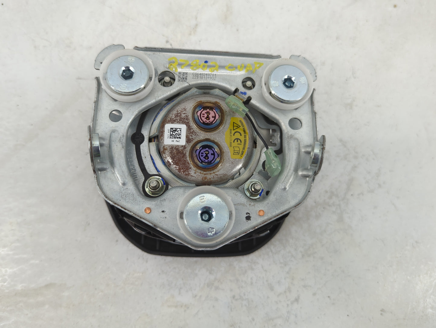 2021-2022 Chevrolet Trailblazer Air Bag Driver Left Steering Wheel Mounted P/N:60006225 Fits Fits 2021 2022 OEM Used Auto Pa