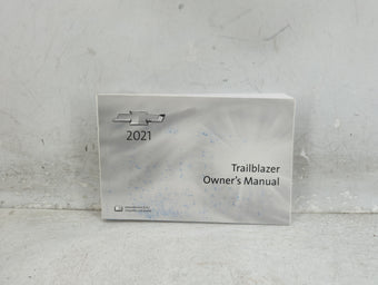 compare product 2021 Chevrolet Trailblazer Owners Manual Book Guide P/N:84401923 OEM Used Auto Parts