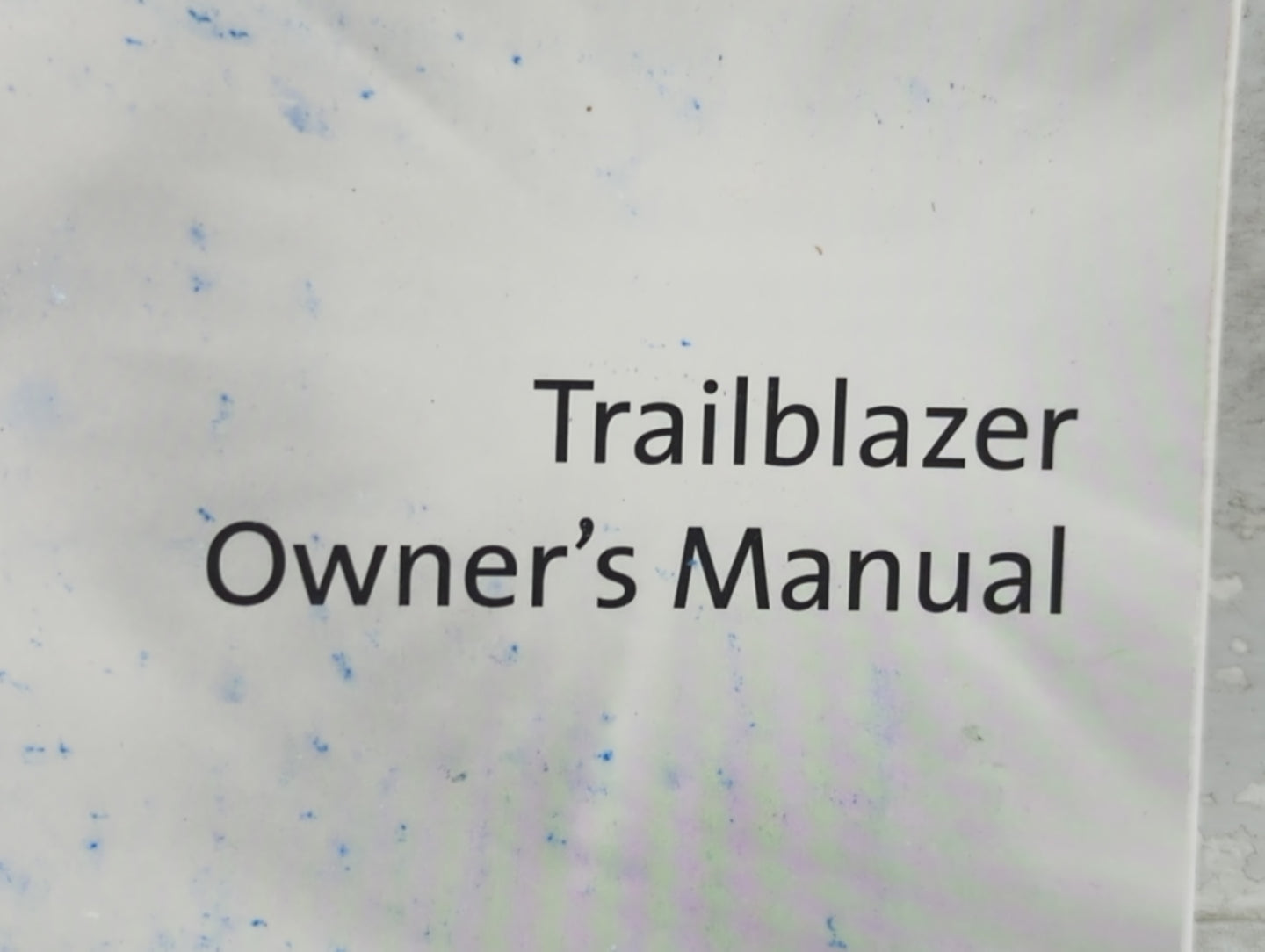 2021 Chevrolet Trailblazer Owners Manual Book Guide P/N:84401923 OEM Used Auto Parts - Oemusedautoparts1.com