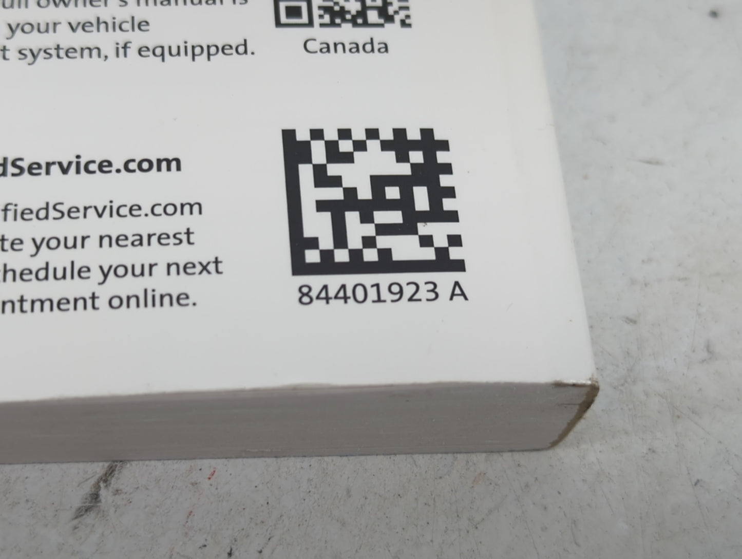 2021 Chevrolet Trailblazer Owners Manual Book Guide P/N:84401923 OEM Used Auto Parts - Oemusedautoparts1.com