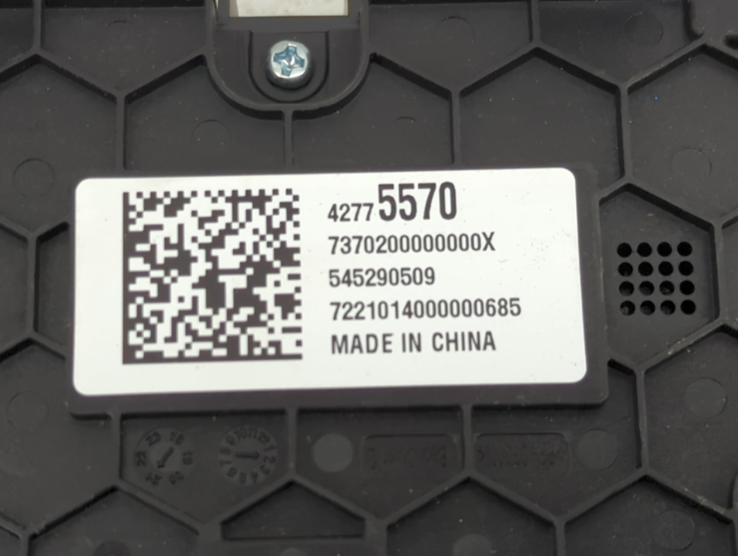 2021-2022 Chevrolet Trailblazer Climate Control Module Temperature AC/Heater Replacement P/N:42775570 7370200000000X Fits OE