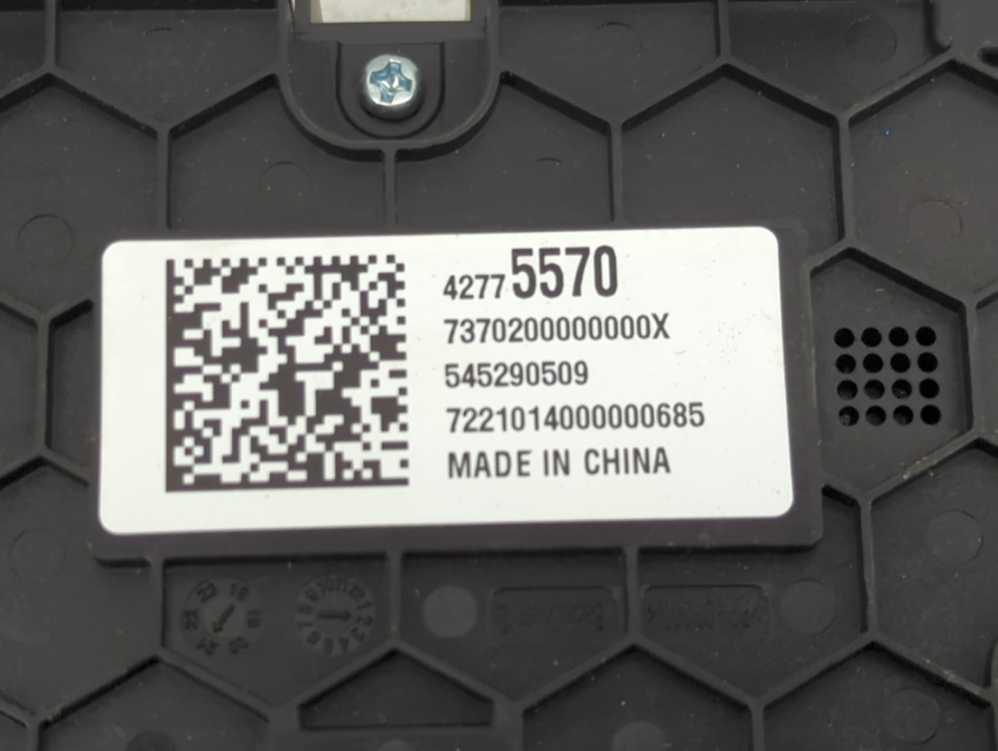2021-2022 Chevrolet Trailblazer Climate Control Module Temperature AC/Heater Replacement P/N:42775570 7370200000000X Fits OE