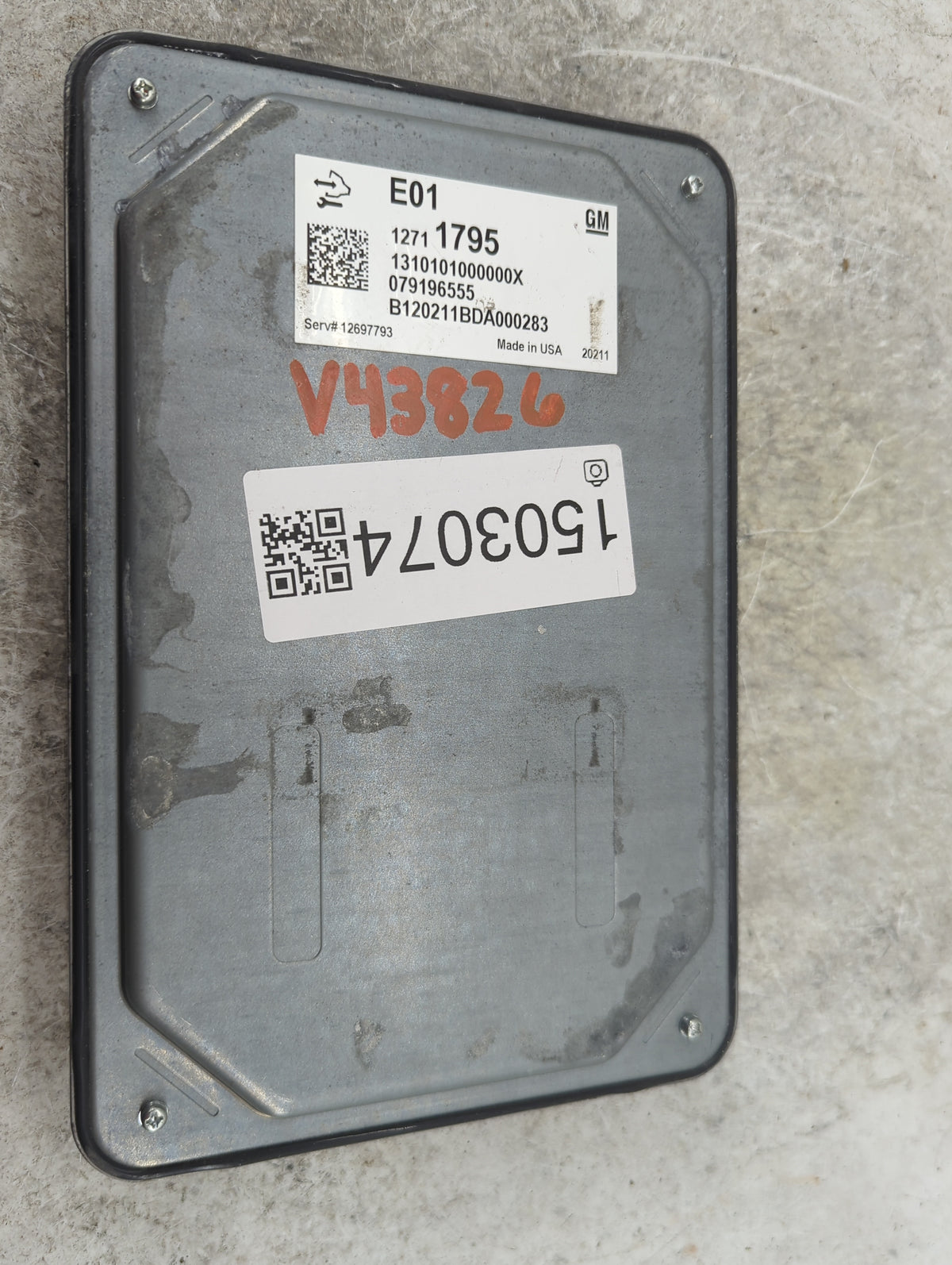 2021-2022 Chevrolet Trailblazer PCM Engine Control Computer ECU ECM PCU OEM P/N:12711795 12697793 Fits Fits 2020 2021 2022 O