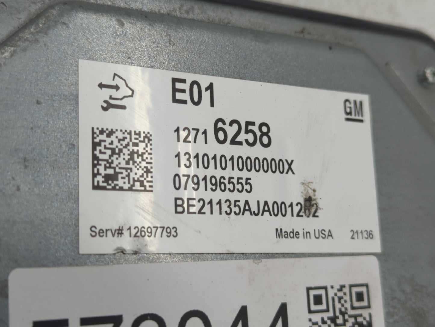 2021-2022 Chevrolet Trailblazer PCM Engine Control Computer ECU ECM PCU OEM P/N:12716258 12711795 Fits Fits 2020 2021 2022 O