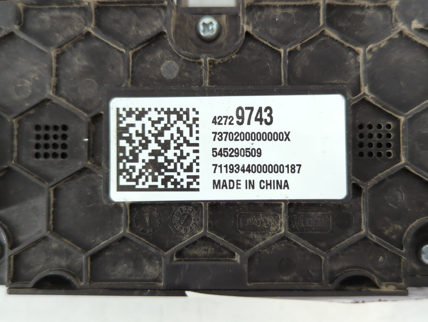 2021-2022 Chevrolet Trailblazer Climate Control Module Temperature AC/Heater Replacement P/N:42729743 Fits Fits 2021 2022 OE