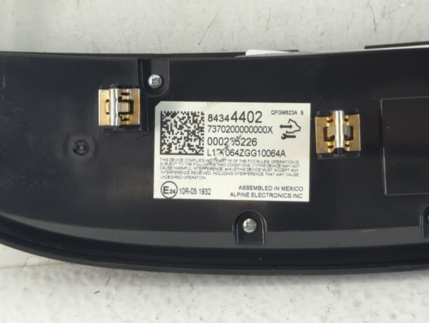 2018-2022 Chevrolet Traverse Climate Control Module Temperature AC/Heater Replacement P/N:84344402 Fits OEM Used Auto Parts 