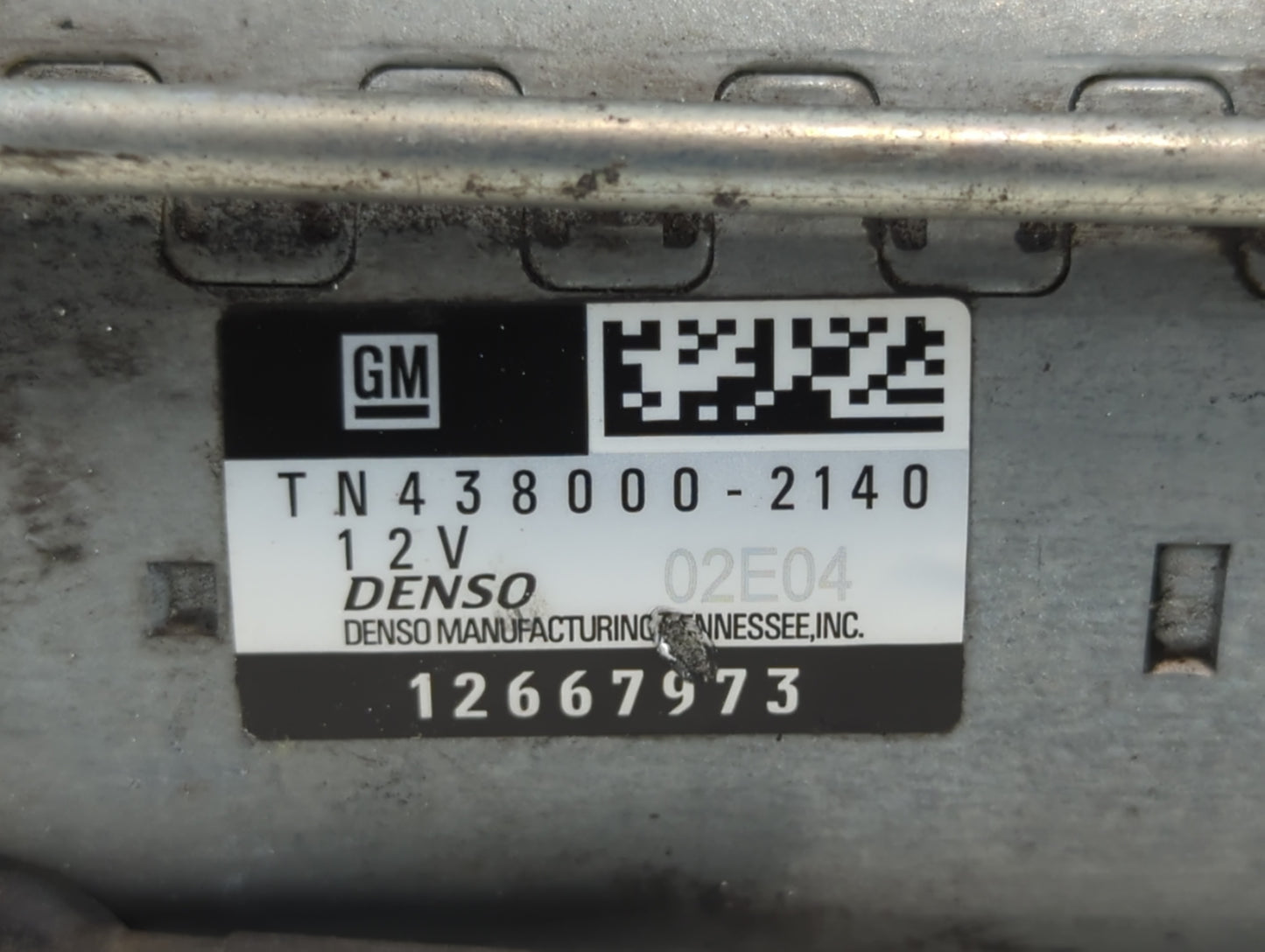 2018-2022 Chevrolet Traverse Car Starter Motor Solenoid OEM P/N:TN438000-2140 12667973 Fits OEM Used Auto Parts - Oemusedaut