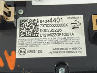 2018-2022 Chevrolet Traverse Climate Control Module Temperature AC/Heater Replacement P/N:84344401 Fits OEM Used Auto Parts 