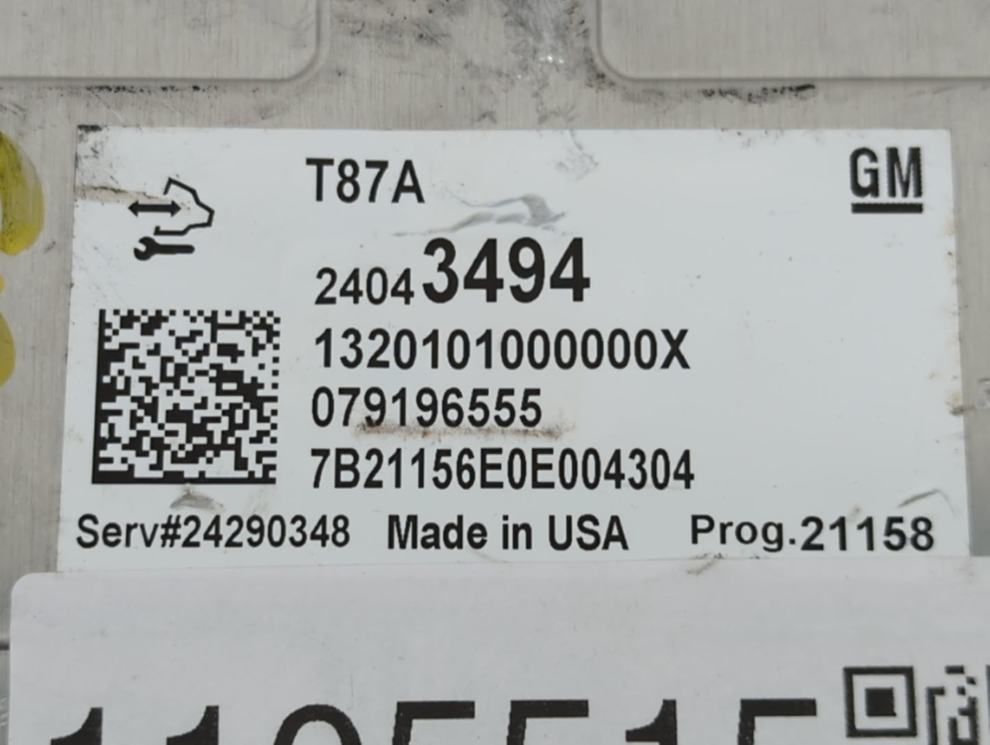 2019-2022 Chevrolet Traverse Chassis Control Module Ccm Bcm Body Control - Oemusedautoparts1.com