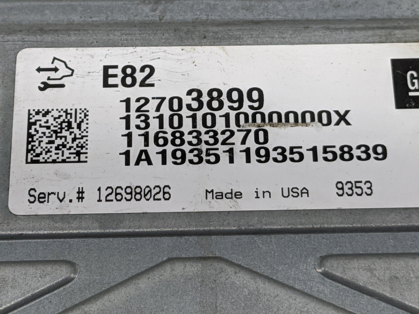 2018-2022 Chevrolet Traverse PCM Engine Control Computer ECU ECM PCU OEM P/N:12709247 Fits Fits 2016 2017 2018 2019 2020 202