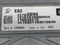 2018-2022 Chevrolet Traverse PCM Engine Control Computer ECU ECM PCU OEM P/N:12709247 Fits Fits 2016 2017 2018 2019 2020 202