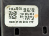 2021 Chevrolet Traverse Master Power Window Switch Replacement Driver Side Left P/N:84512940 Fits Fits 2019 2020 2022 OEM Us
