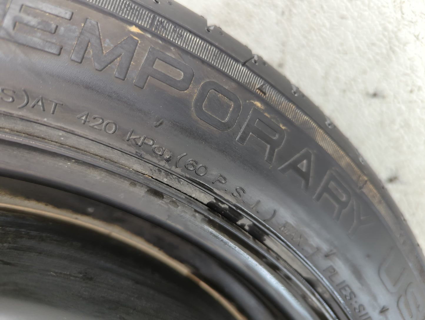 2018-2022 Chevrolet Traverse Spare Donut Tire Wheel Rim Oem - Oemusedautoparts1.com