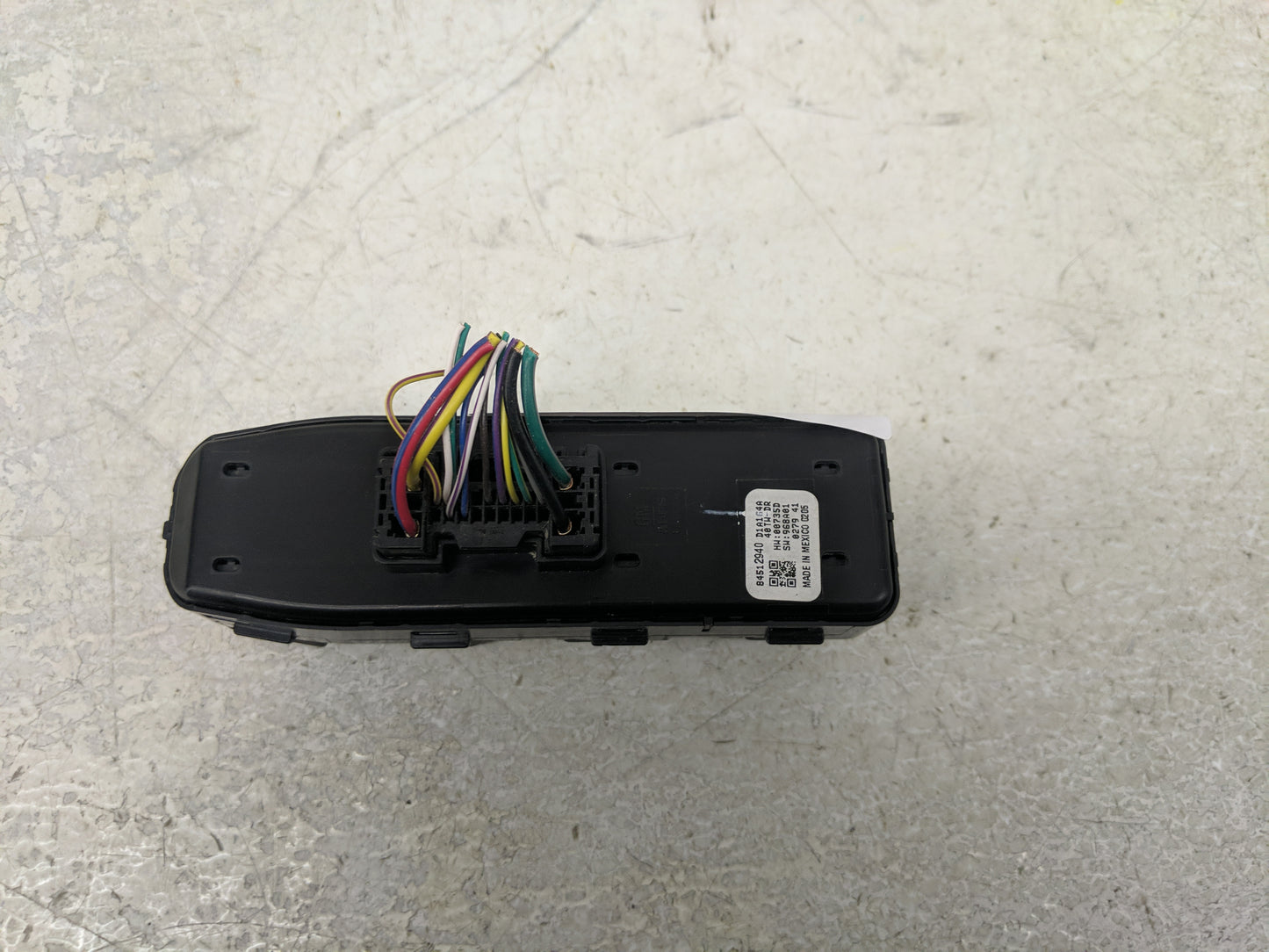 2021-2022 Chevrolet Traverse Master Power Window Switch Replacement Driver Side Left P/N:84512940 Fits OEM Used Auto Parts -