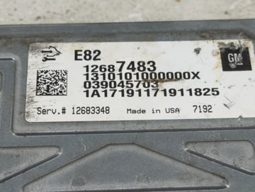 2018-2022 Chevrolet Traverse PCM Engine Control Computer ECU ECM PCU OEM P/N:12687483 Fits Fits 2016 2017 2018 2019 2020 2021 2022 OEM Used Auto Parts