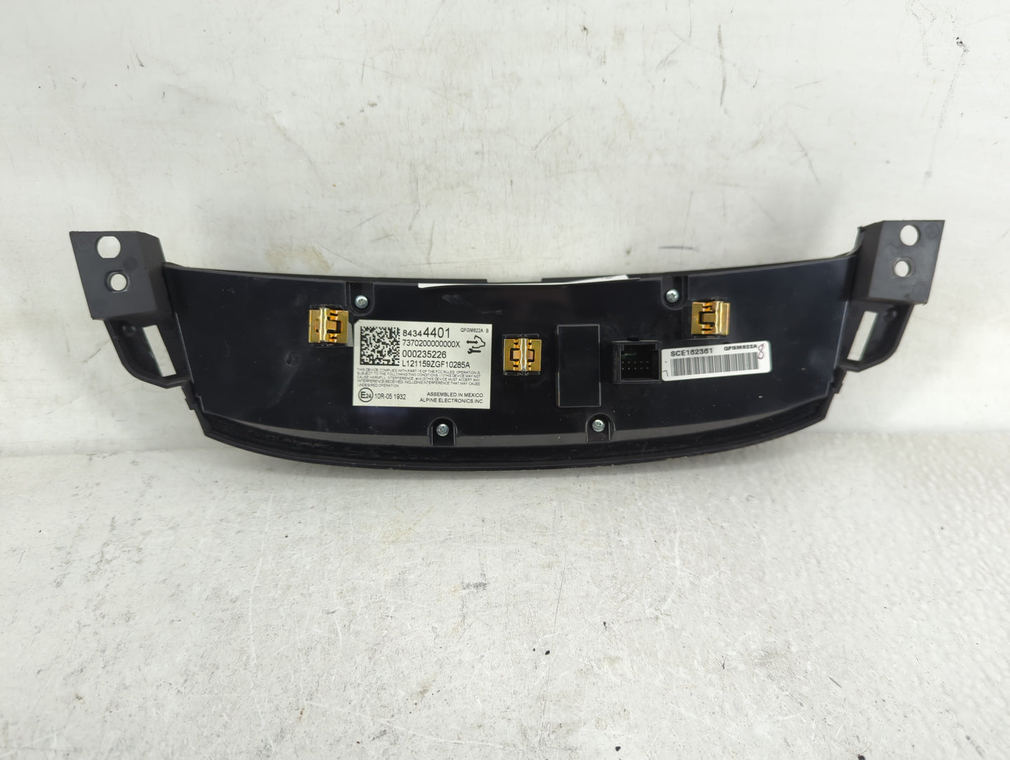 2018-2022 Chevrolet Traverse Climate Control Module Temperature AC/Heater Replacement P/N:84344401 Fits OEM Used Auto Parts 