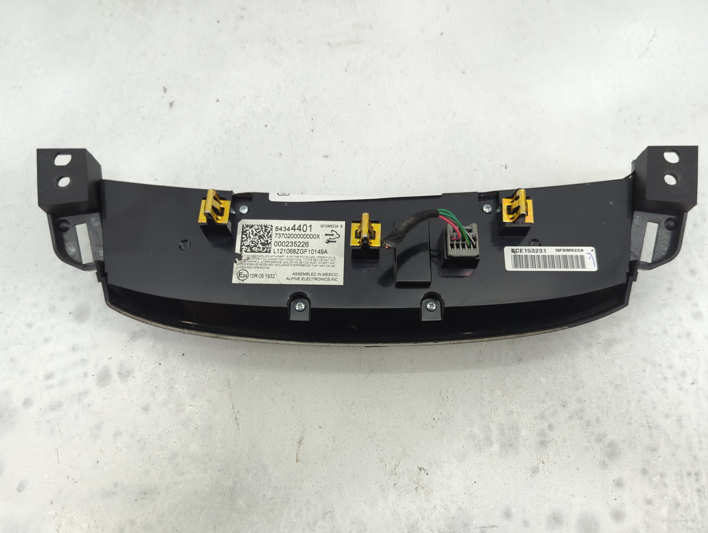 2018-2022 Chevrolet Traverse Climate Control Module Temperature AC/Heater Replacement P/N:84344401 Fits OEM Used Auto Parts 