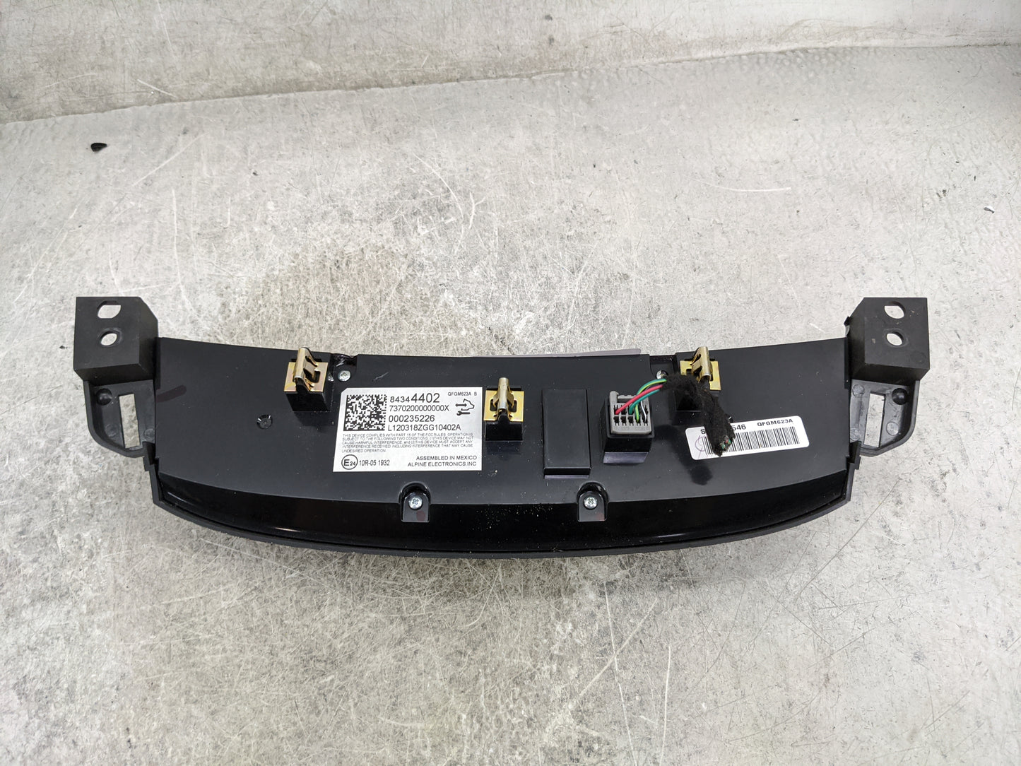 2018-2022 Chevrolet Traverse Climate Control Module Temperature AC/Heater Replacement P/N:84344402 7370200000000X Fits OEM U