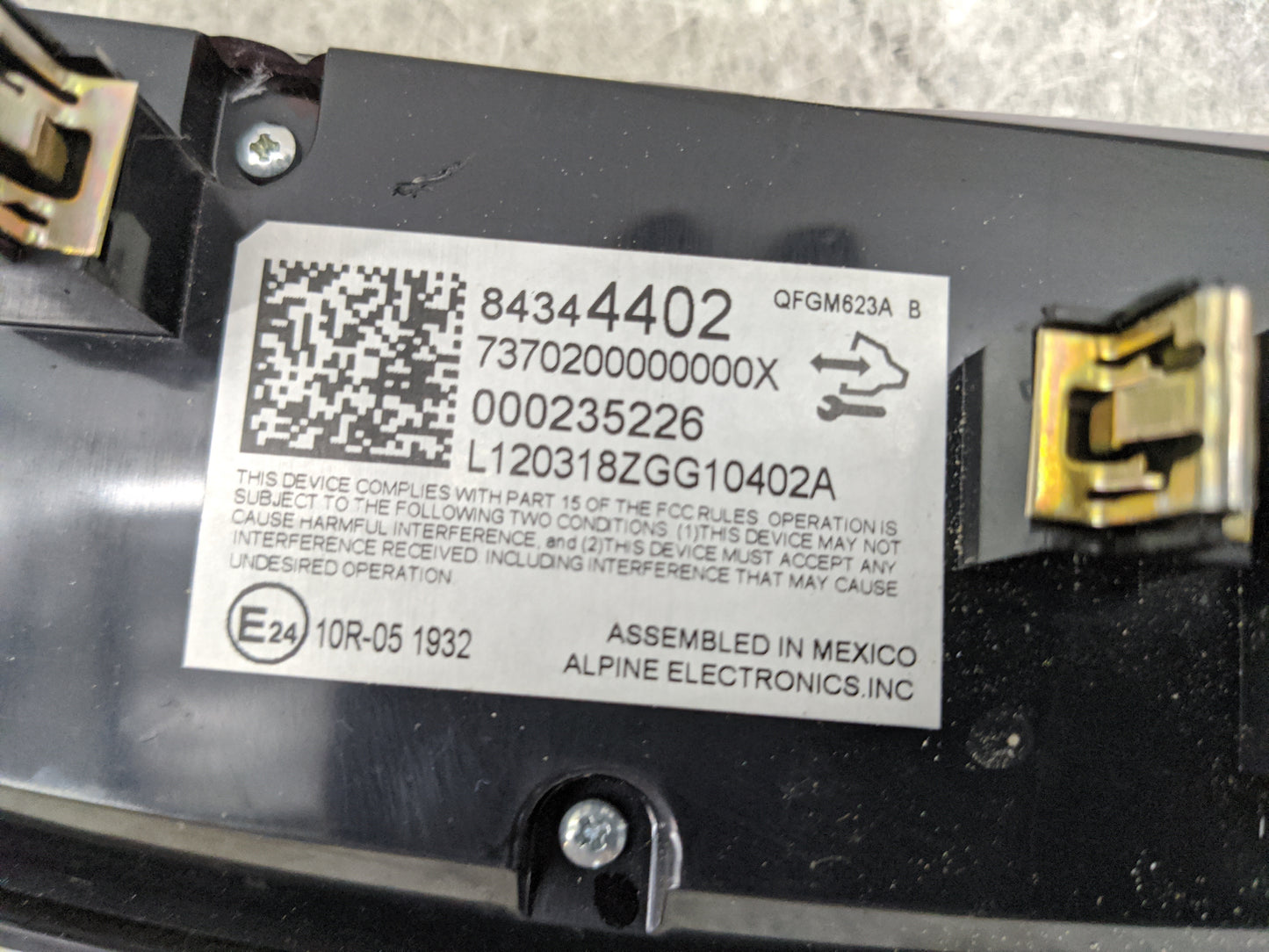 2018-2022 Chevrolet Traverse Climate Control Module Temperature AC/Heater Replacement P/N:84344402 7370200000000X Fits OEM U