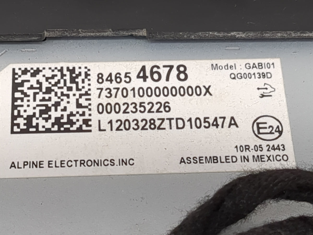 2021 Chevrolet Traverse Information Radio Display Screen 1475014 - Oemusedautoparts1.com