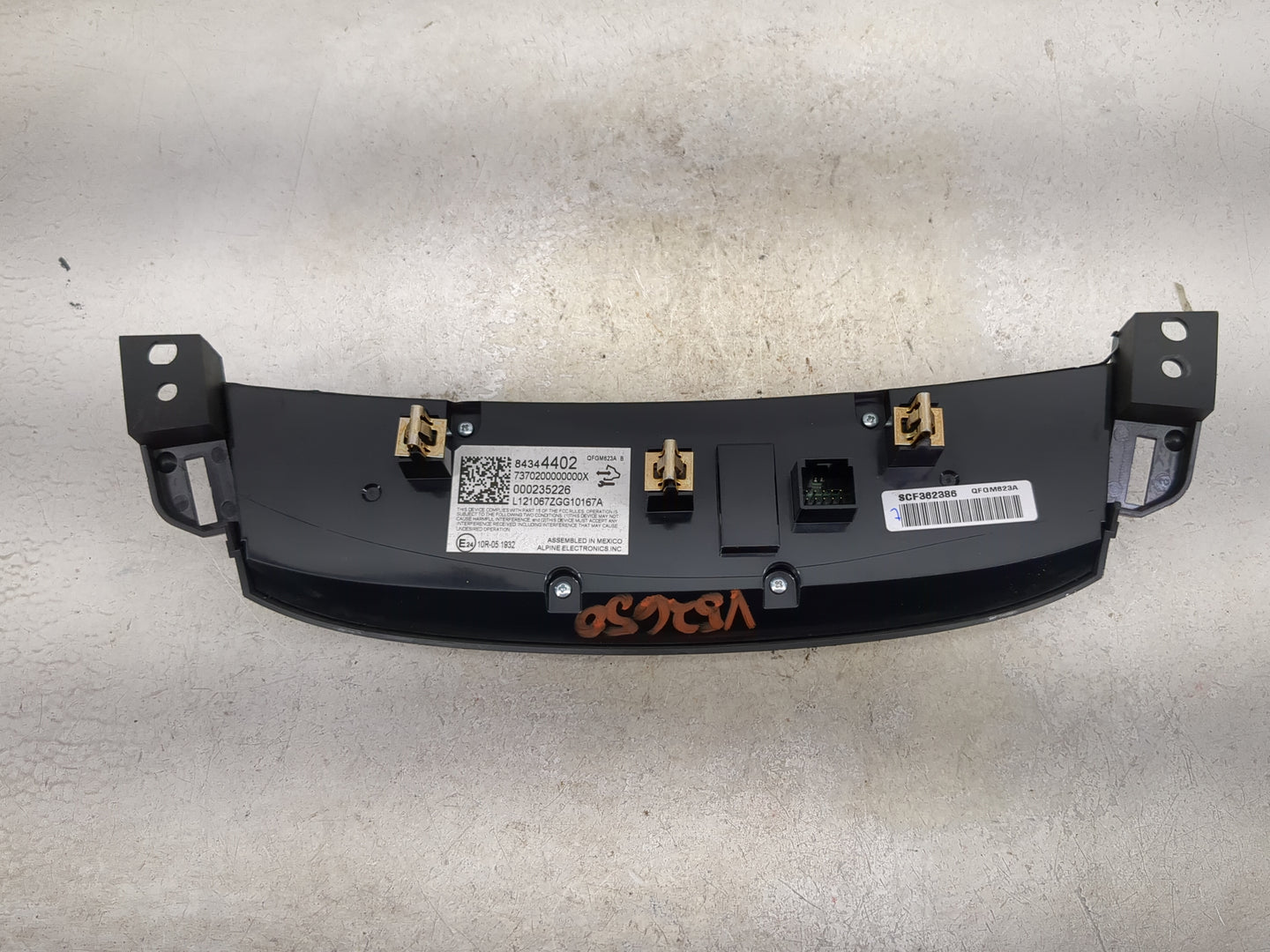 2018-2022 Chevrolet Traverse Climate Control Module Temperature AC/Heater Replacement P/N:84344402 QFGM623A Fits OEM Used Au