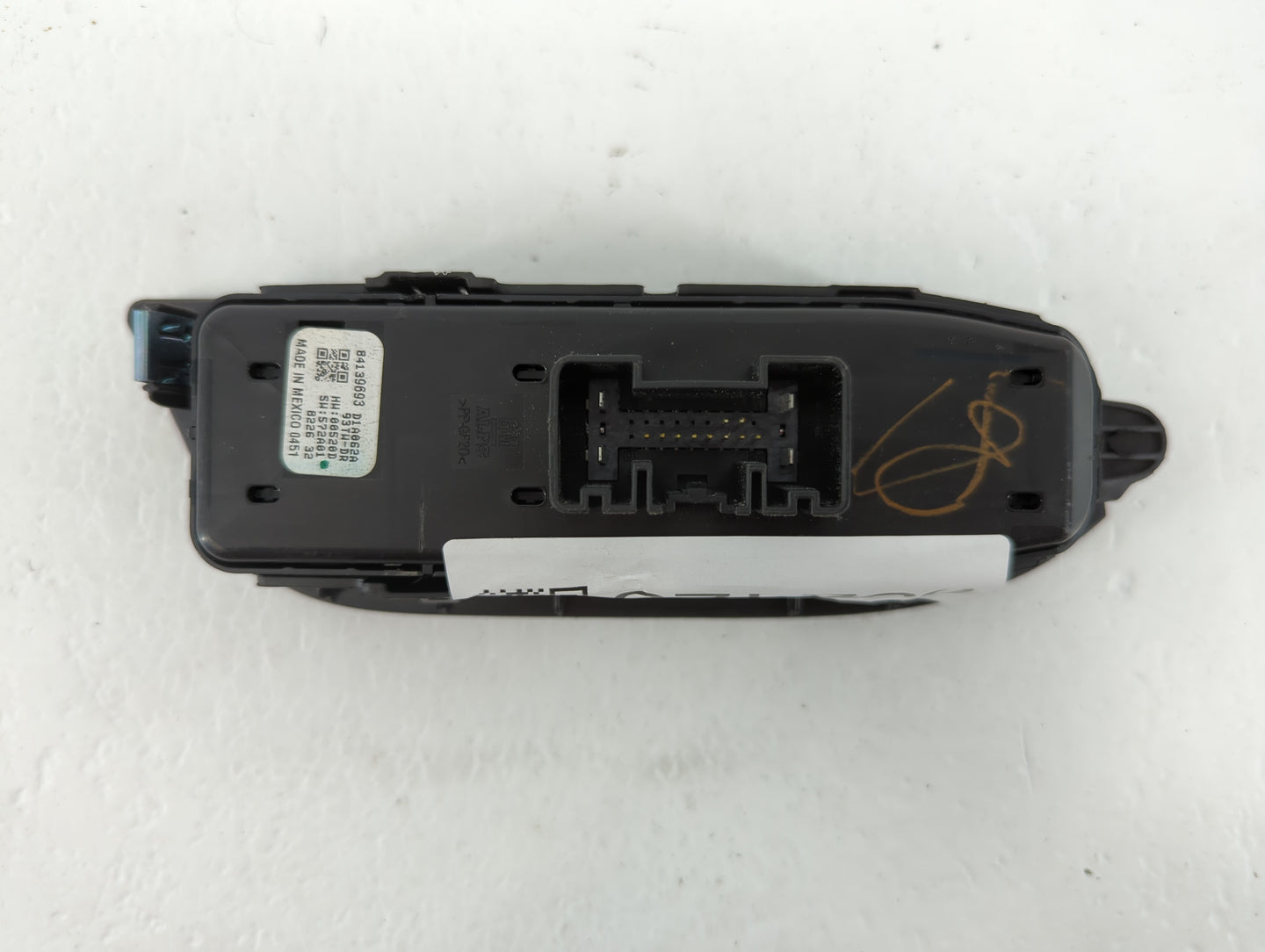 2018-2022 Chevrolet Traverse Master Power Window Switch Replacement Driver Side Left P/N:84139693 Fits OEM Used Auto Parts -