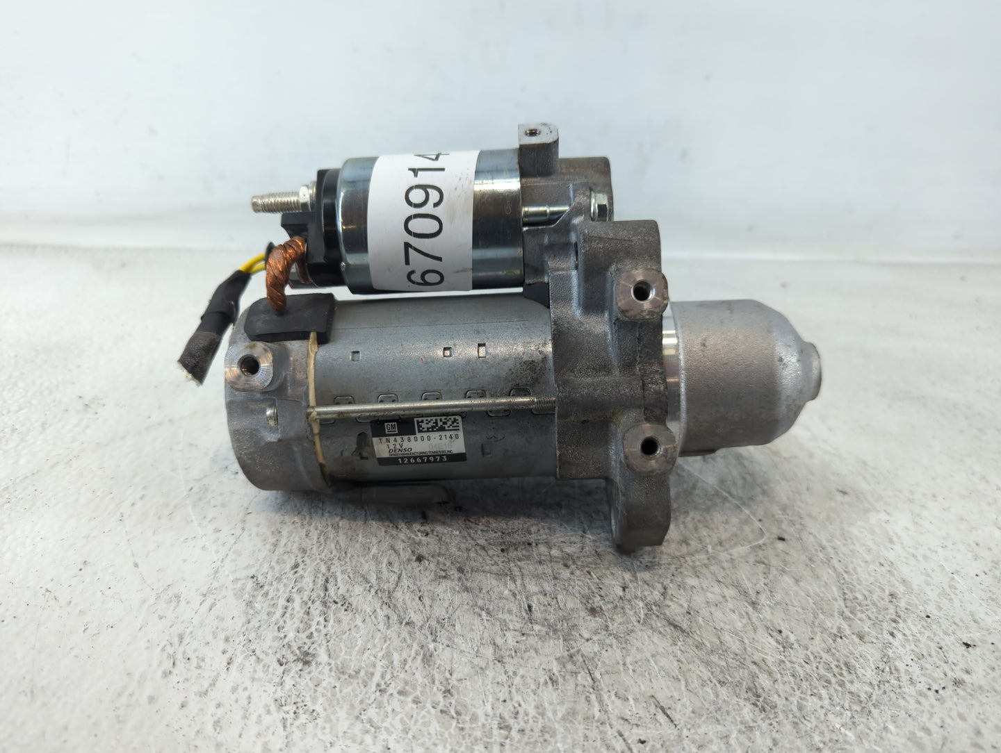 2018-2022 Chevrolet Traverse Car Starter Motor Solenoid OEM P/N:12667973 TN438000-2140 Fits OEM Used Auto Parts - Oemusedaut