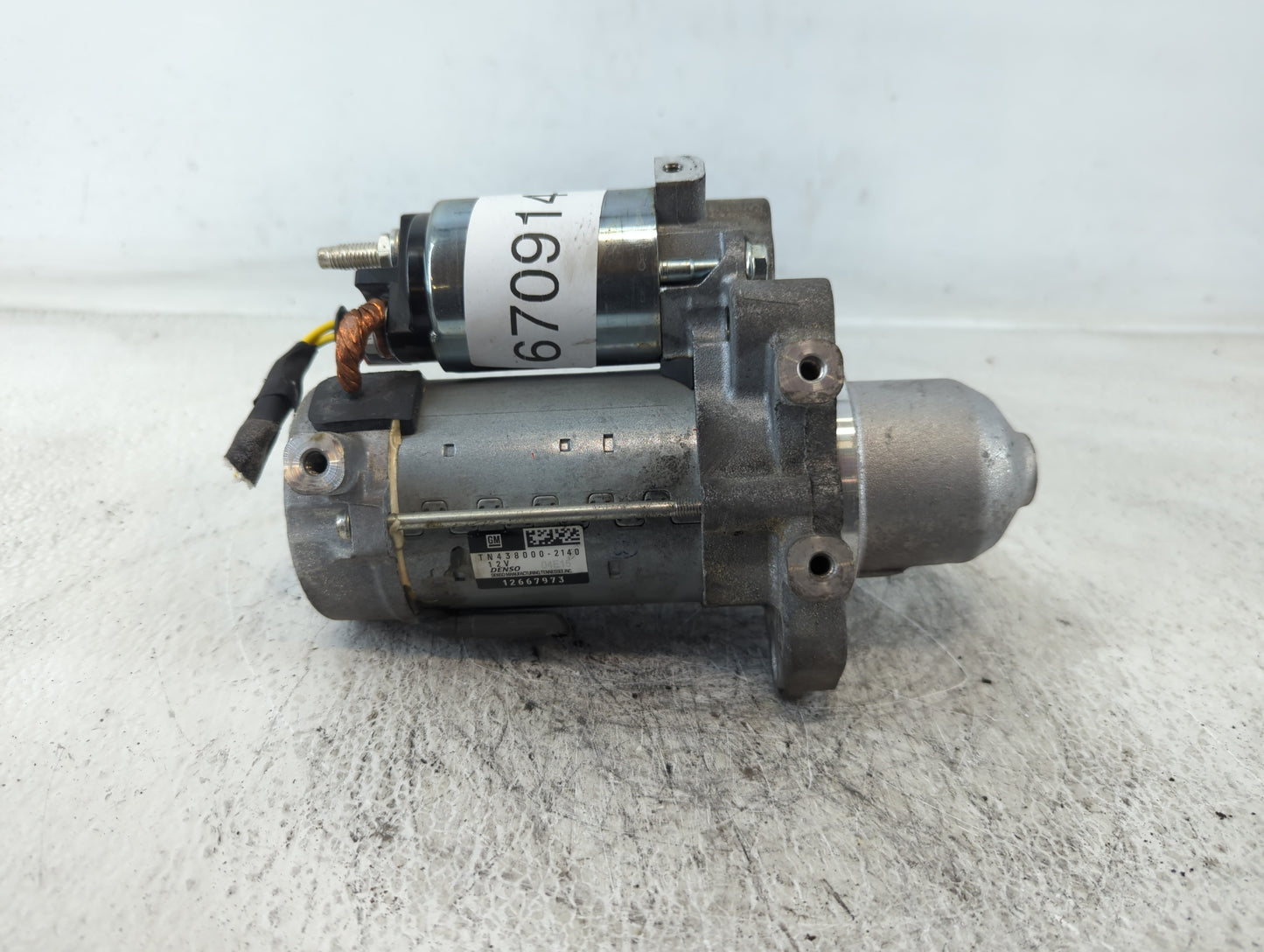 2018-2022 Chevrolet Traverse Car Starter Motor Solenoid OEM P/N:12667973 TN438000-2140 Fits OEM Used Auto Parts - Oemusedaut