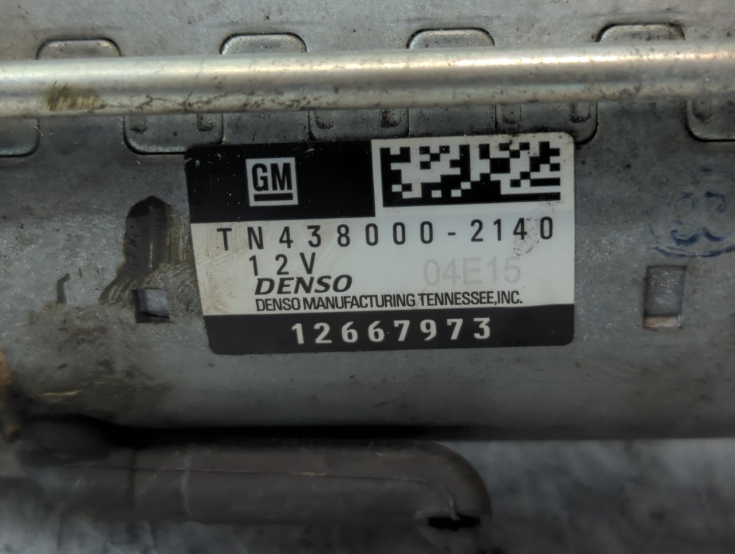 2018-2022 Chevrolet Traverse Car Starter Motor Solenoid OEM P/N:12667973 TN438000-2140 Fits OEM Used Auto Parts - Oemusedaut