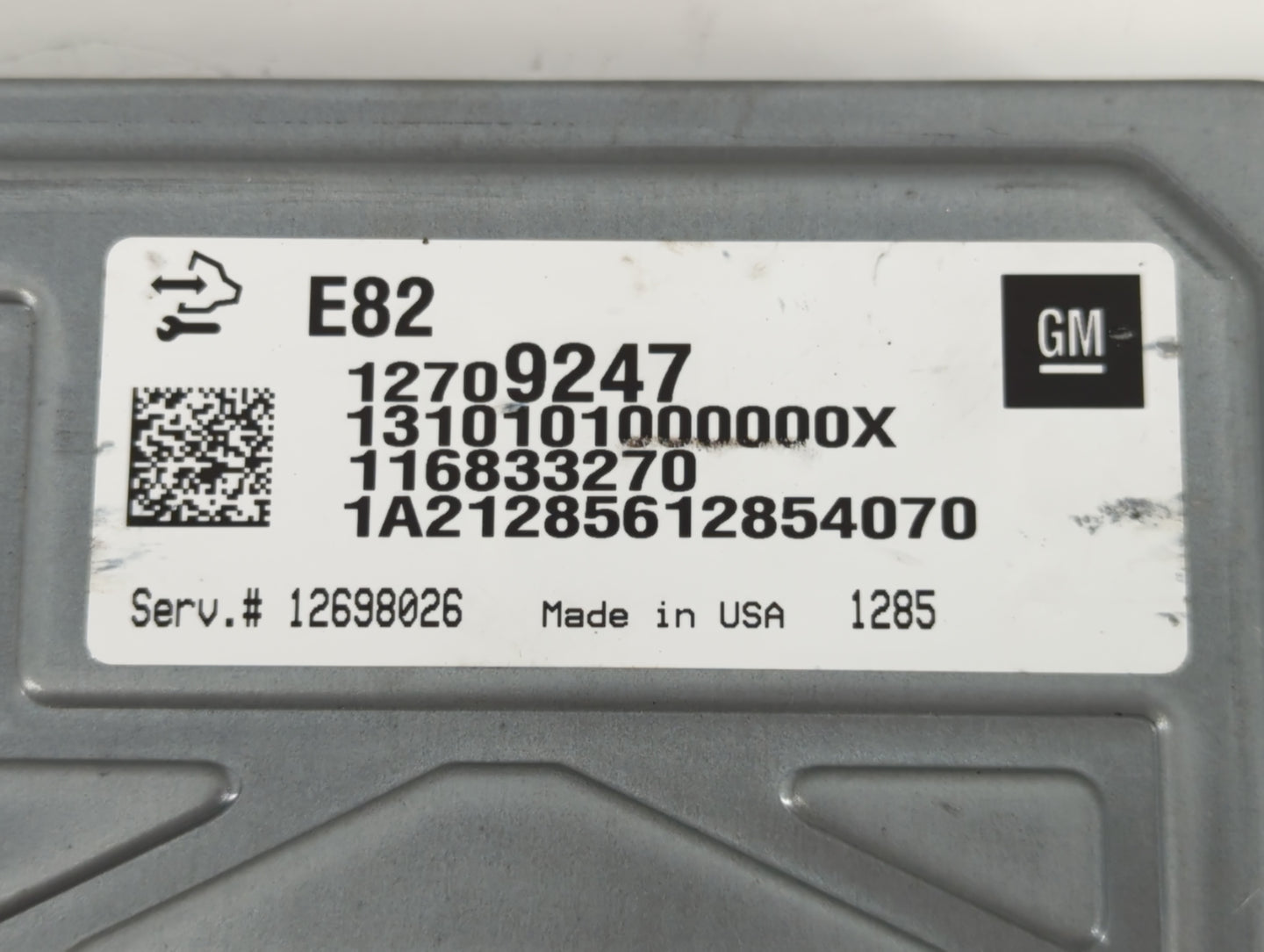2018-2022 Chevrolet Traverse PCM Engine Control Computer ECU ECM PCU OEM P/N:12709247 Fits Fits 2016 2017 2018 2019 2020 202