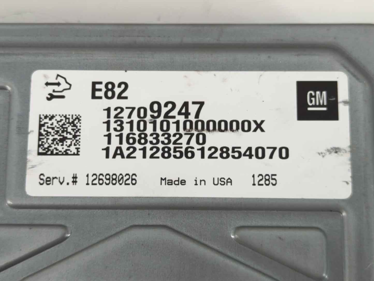 2018-2022 Chevrolet Traverse PCM Engine Control Computer ECU ECM PCU OEM P/N:12709247 Fits Fits 2016 2017 2018 2019 2020 202